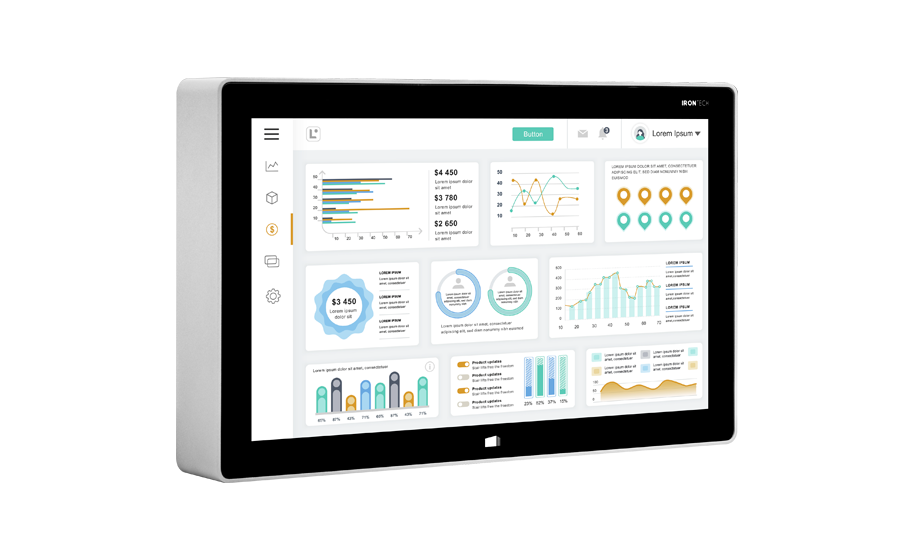 Aluminum Close Frame Panel PC 